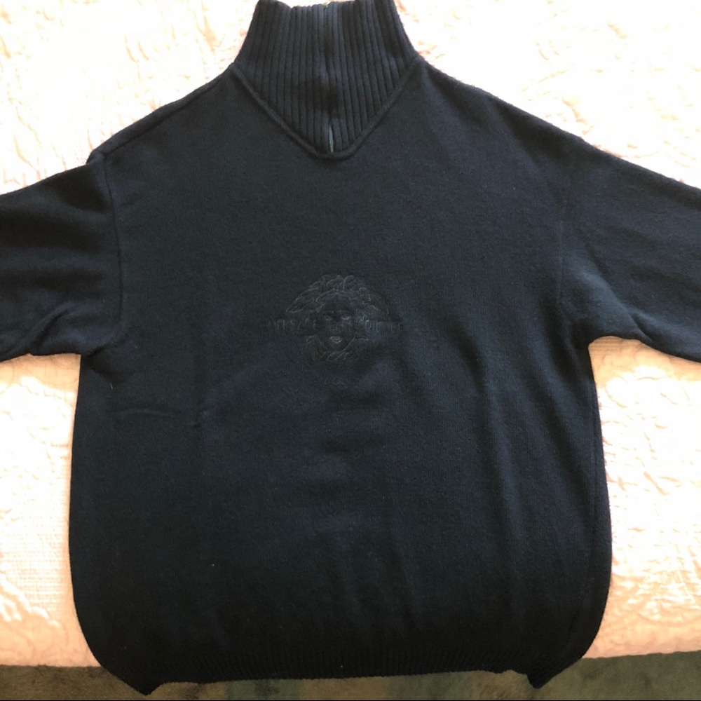 Vintage wool Versace Jeans Couture sweater
